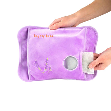 Hot Water Bottle,hot Water Bag Electric Cartoon Warm Hot Cold Weather Water  Bottle Bags Hand Foot Warmer Relaxing Heat Cold Therapy Portable Heated Pa